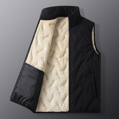 Men's Plus Velvet And Cotton Vest