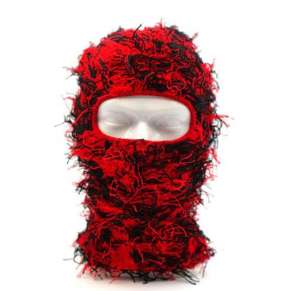 Camouflage Knitted Wool Hat for Men and Women