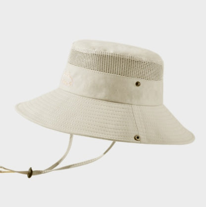 Solid Color Big Brim Sun Hat Outdoor Protection
