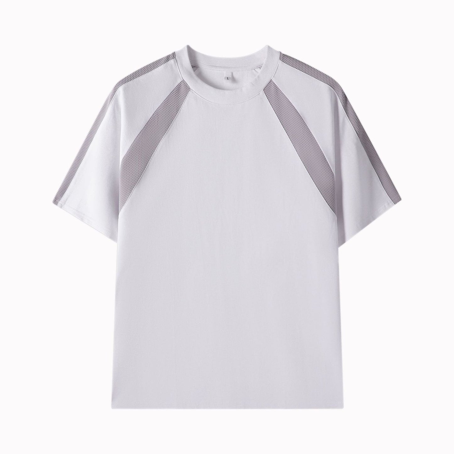 Double Yarn Cotton Round Neck Tee