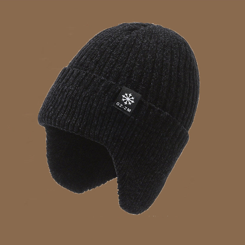 Fashion Men's Winter Fleece-lined Wool Hat