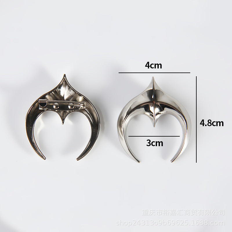Ins Style Metal Simplicity Brooch