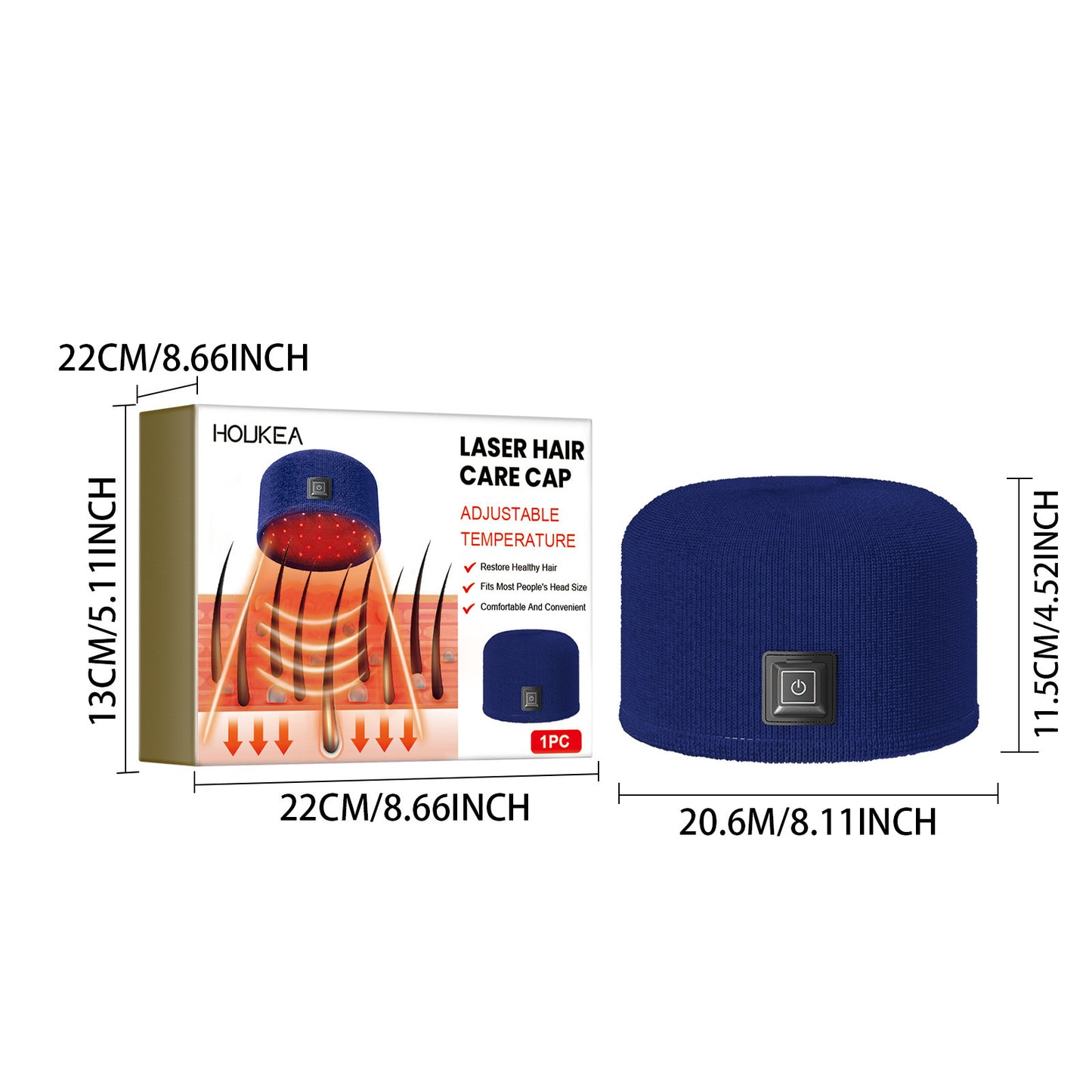 Houkea Toupee Hair Repair Heating Cap