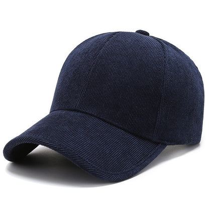 Four Seasons Corduroy Baseball Cap Casual All-matching