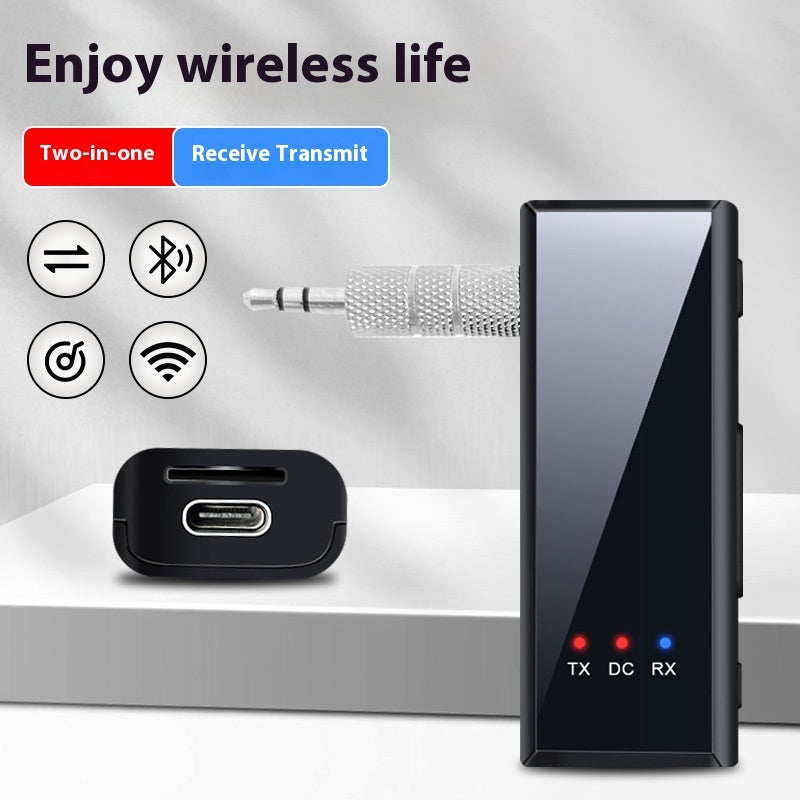 35mm Bluetooth Car Audio Adapter 2-in-1