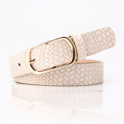 Fashion All-matching Pin Buckle Women's Belt