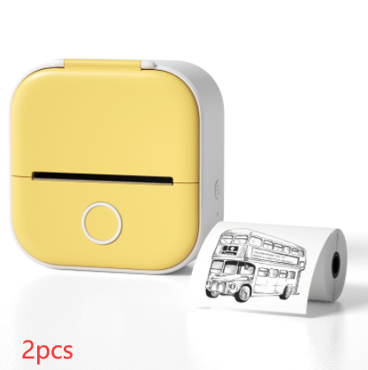 Mini Portable Thermal Label Printer - Ideal for Students and Price Tags