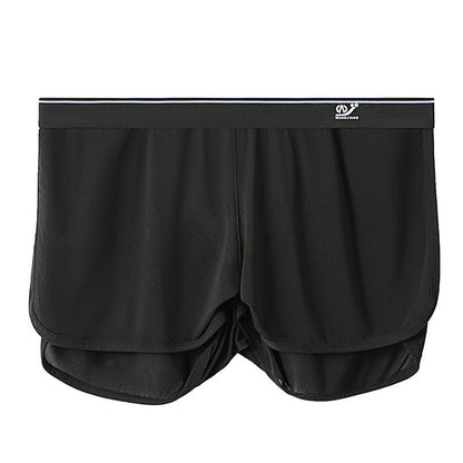 Ice Silk Mesh Pajama Pants Quick-drying Sports Fitness Hip Lifting Men's Shorts