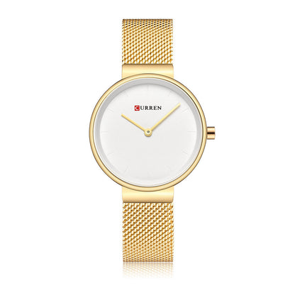 Women's Mesh Belt Quartz Watch