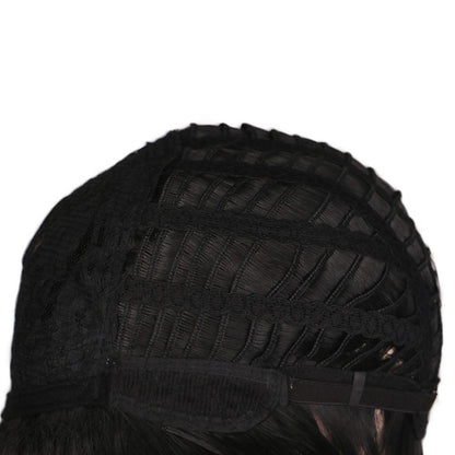 Blonde Brown Short Heat Resistant Natural Hair Wig