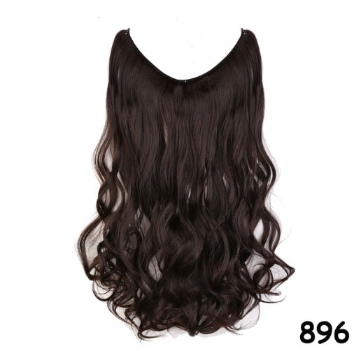 S-noilite 20" Invisible Wire Hair Extensions