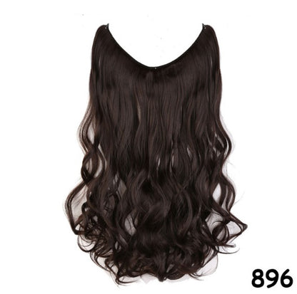 S-noilite 20" Invisible Wire Hair Extensions