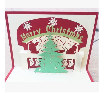 Wholesale 3D Christmas Greeting Card