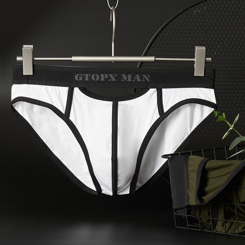 Men's Low Waist Skylight Sexy Briefs