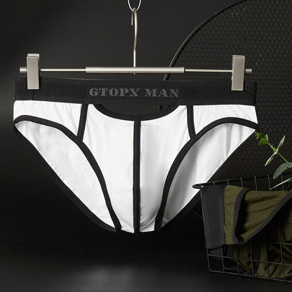 Men's Low Waist Skylight Sexy Briefs