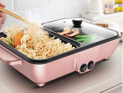 Student Dormitory One-Pan Shabu Frying Pan