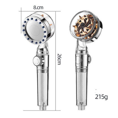 Turbo Shower Head Water Saving High Pressure