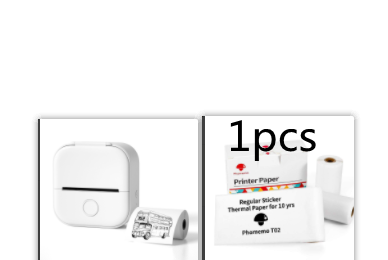 Mini Portable Thermal Label Printer - Ideal for Students and Price Tags