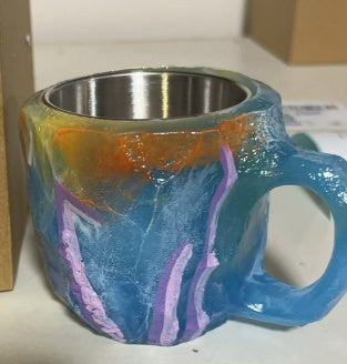 400ml Resin Crystal Coffee Mug