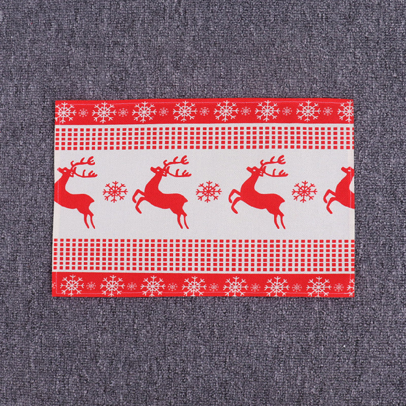 New Christmas Table Mat Tablecloth Decor