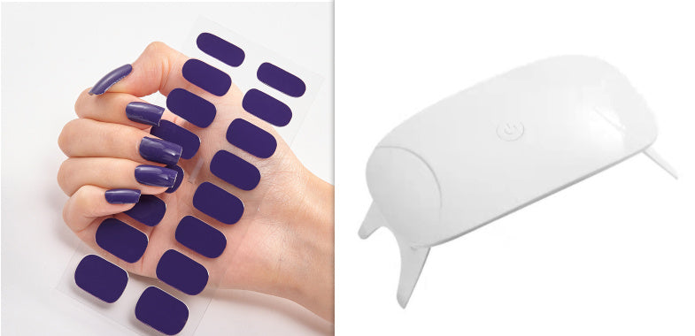 Waterproof Long Lasting Nail Stickers Letter Color