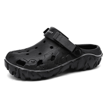 Breathable Soft Bottom Sports Beach Sandals: Casual, Two-way Wear