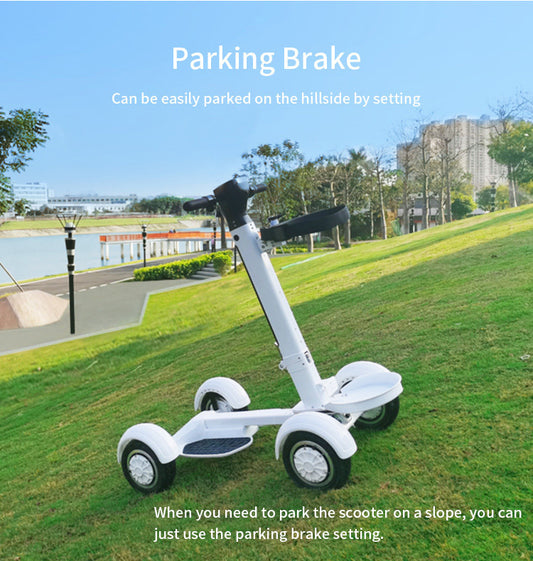 Four Wheel Electric Golf Folding Scooter