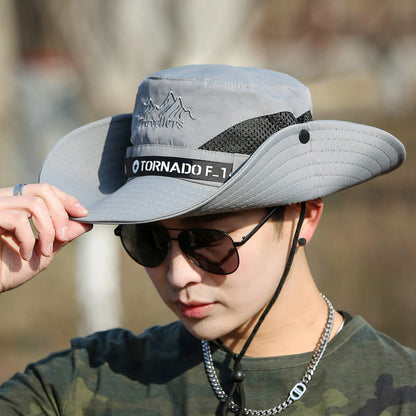 Men's Mountaineering Fishing Sunscreen Visor Hat