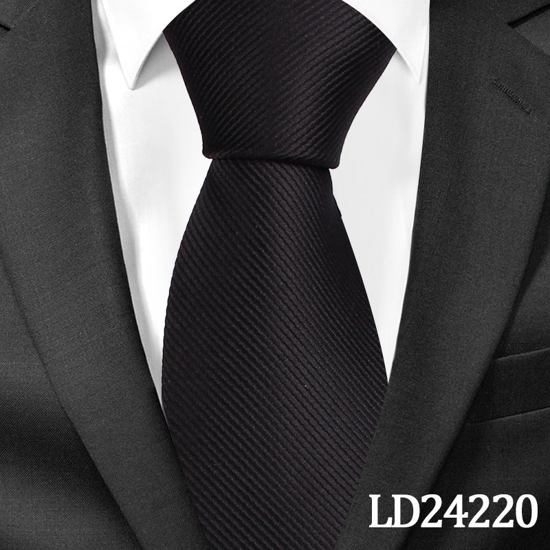 instripe Classic Polyester Tie Set, 6cm Necktie
