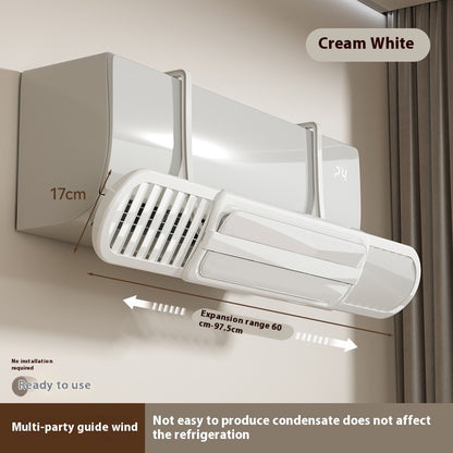 AC Wind Deflector Retractable Hanging Shield