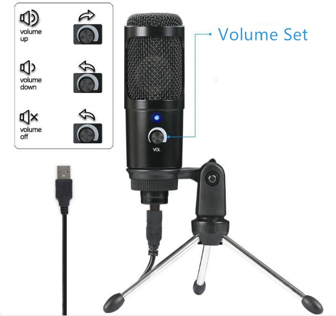 ميكروفون مكثف USB