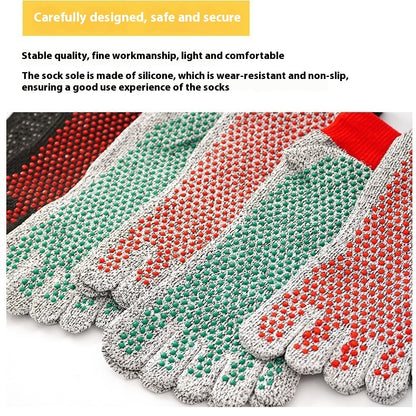 Silicone Non-slip Cut-resistant Toe Socks