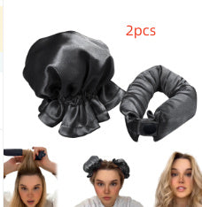 Heatless Cloth-Covered Curling Rod