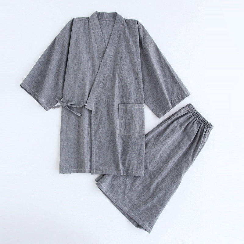 Japanese Men's Kimono Pajamas Shorts