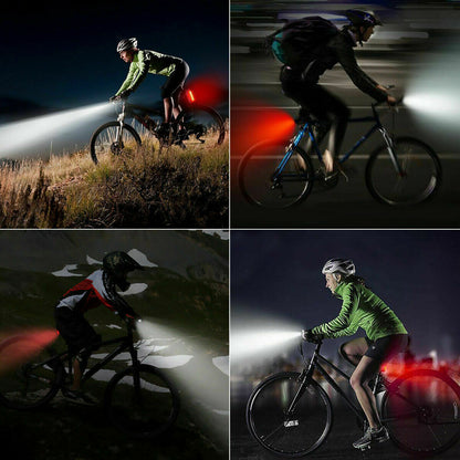 USB Rechargeable LED Bike Headlight