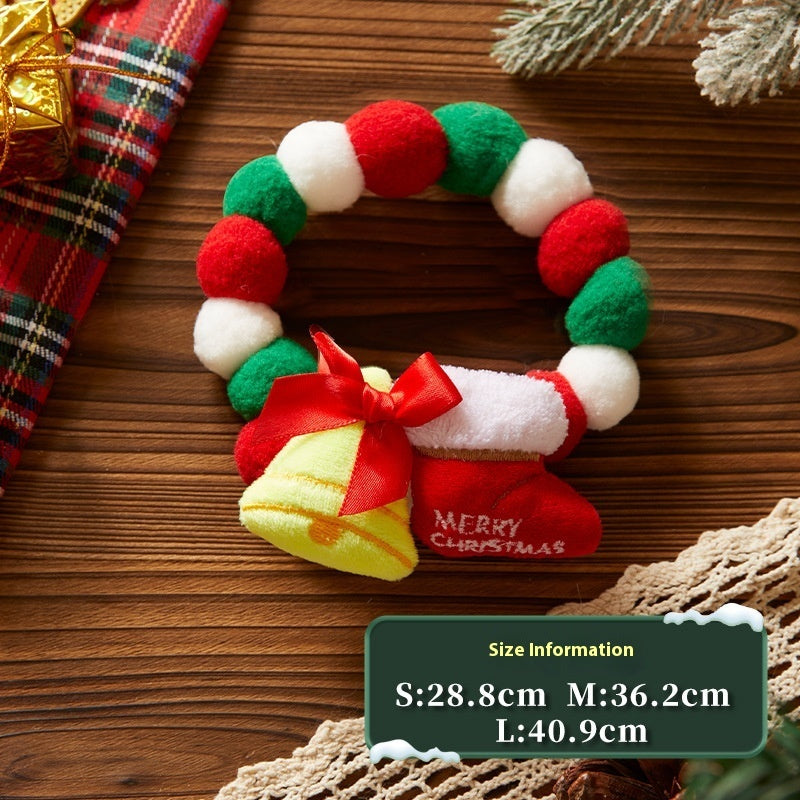 Pets Christmas Collar Stretch Ornament