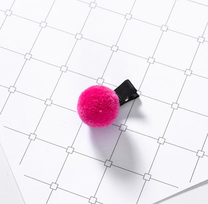Korean Candy-Colored Hair Ball Hair Tie