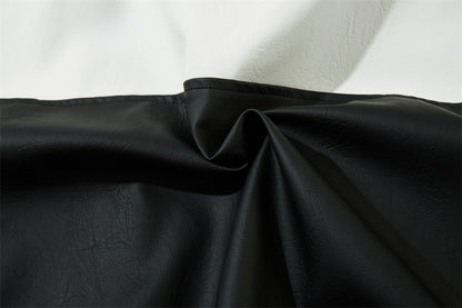 European And American-style Locomotive Racing Suit Leather Coat
