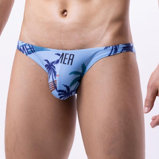 Comfort Printing Men's Briefs Low Waist