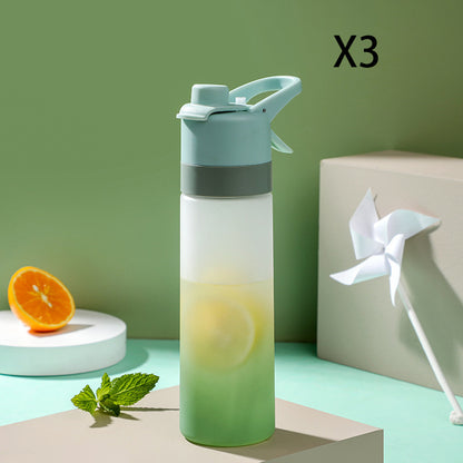 Spray Water Bottle for Fitness and Travel