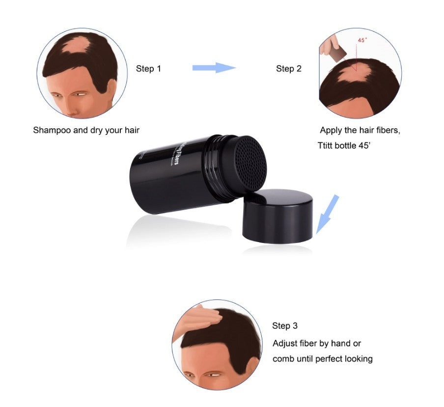 Keratin Hair Building Fibers Styling Powder