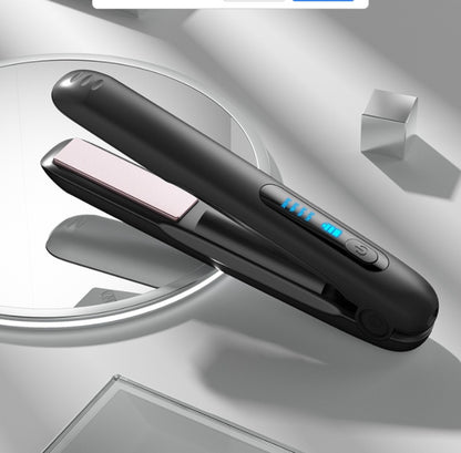 Portable Wireless 2-in-1 Hair Straightener & Curler