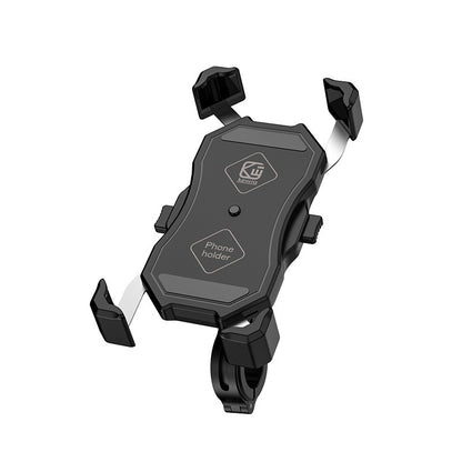 Anti-Falling And Anti-Shake Bicycle Bracket Motorcycle Bracket Automatic Telescopic Four-Claw Mobile Navigation Bracket