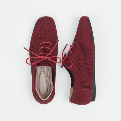 Deep Mouth Brogue Lace-up Leisure Shoes