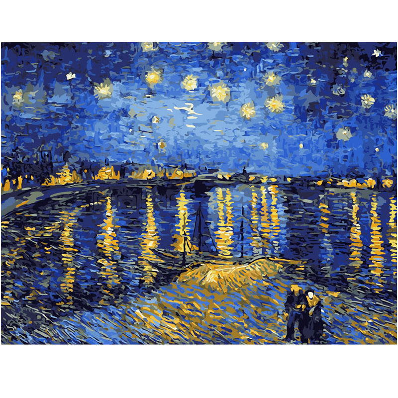 Best Pictures DIY Digital Oil Painting