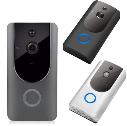 Smart WiFi Video Doorbell Camera Wireless Visual Intercom With Chime