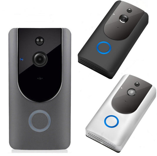 Smart WiFi Video Doorbell Camera Wireless Visual Intercom With Chime