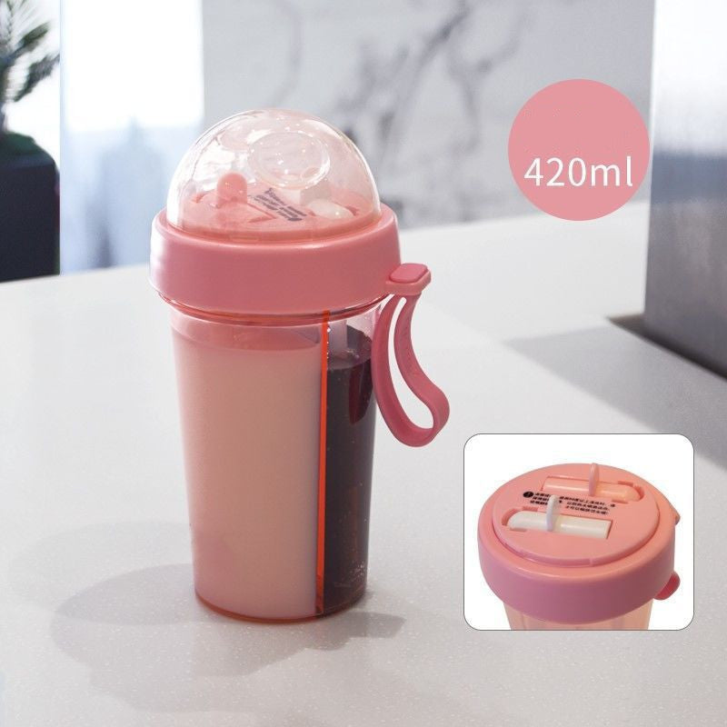 Double Drink Water Cup Bottle Kitchen Gadget