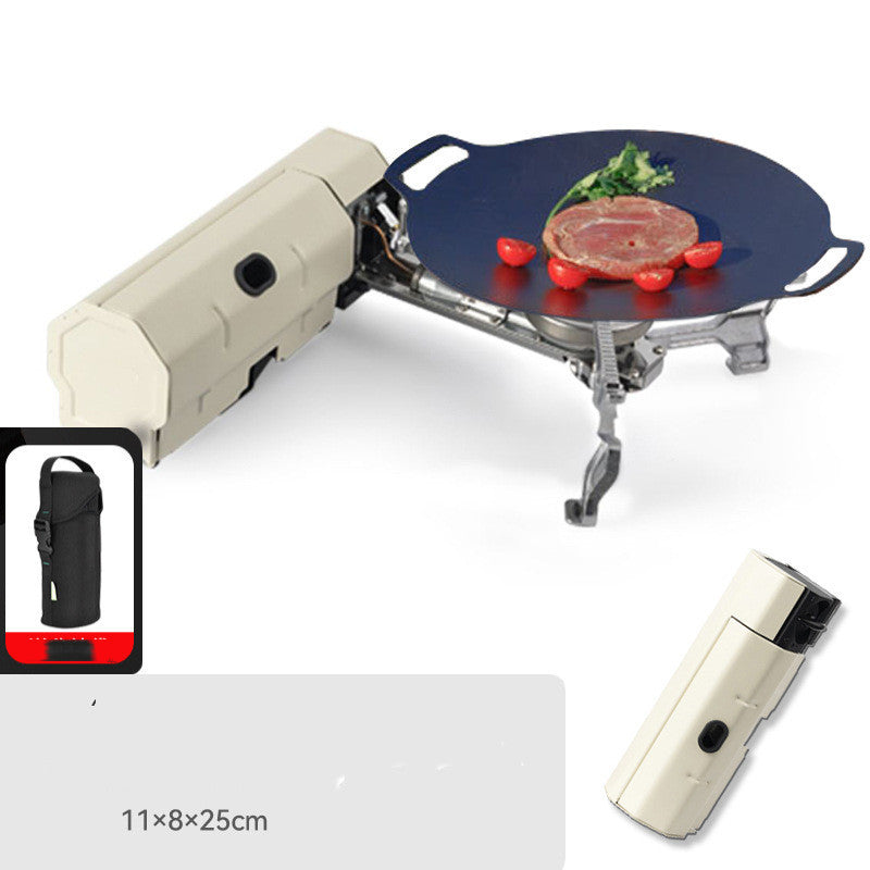 Portable Camping Gas Stove Folding Grill Cooker