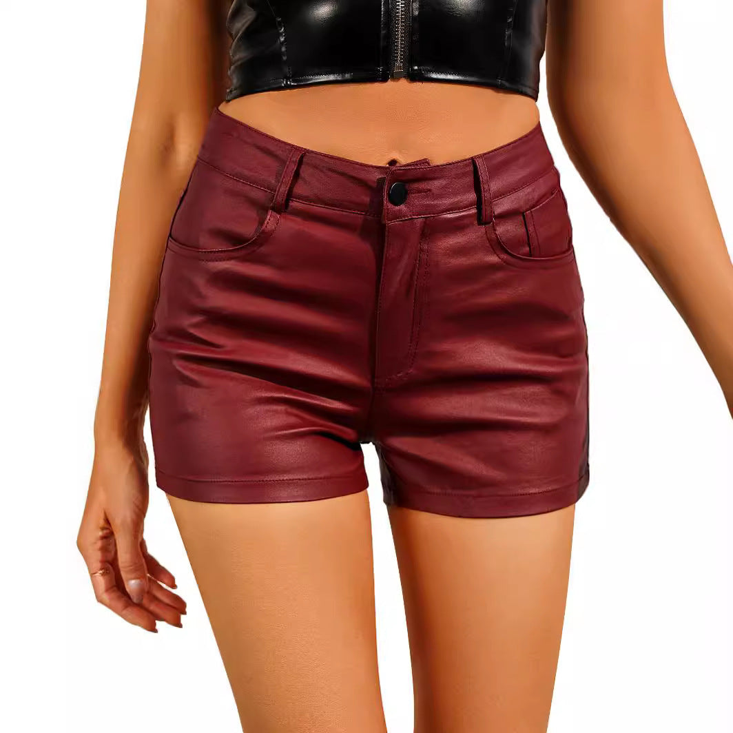 Tight High Waist Women's Fashion Shorts